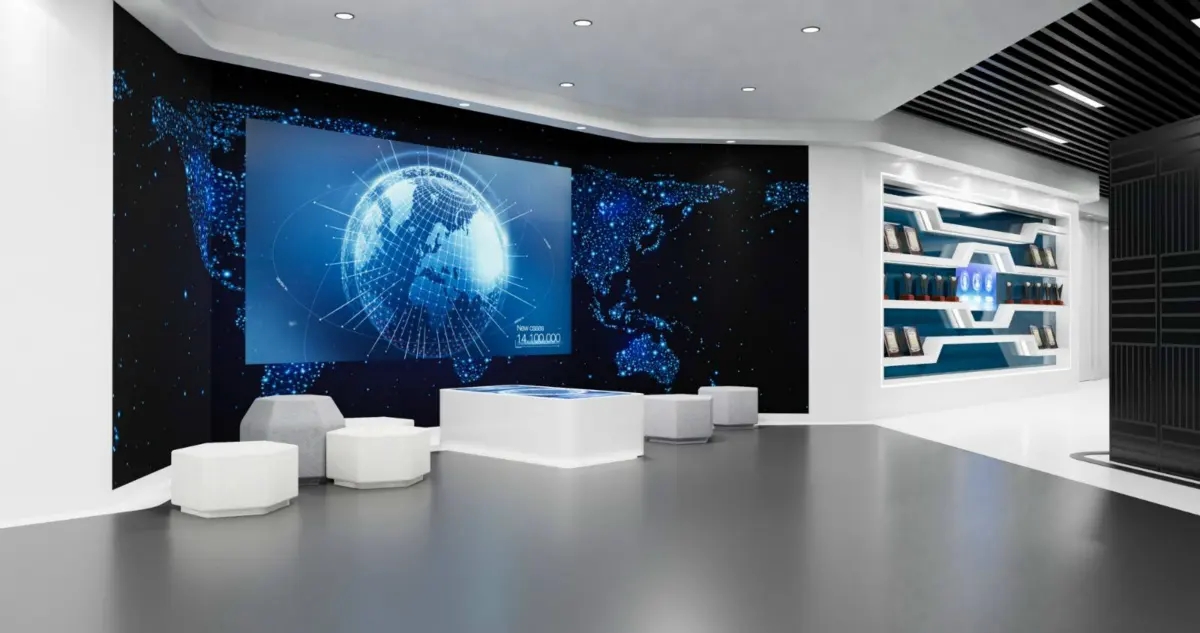 展廳設(shè)計(jì) ，展廳 ，鑫時(shí)空