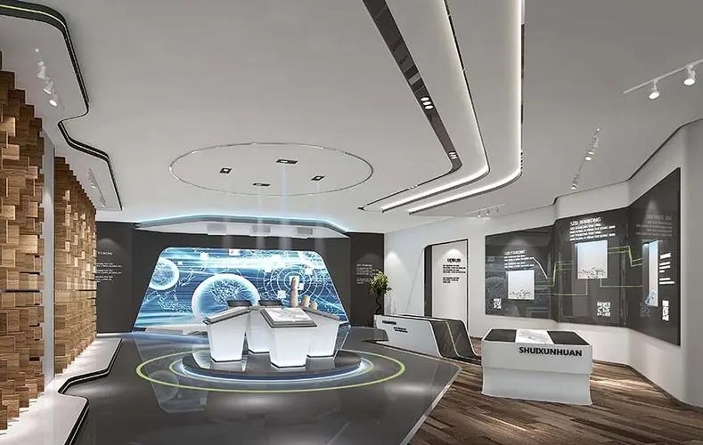 展廳設計:科技重塑展示空間